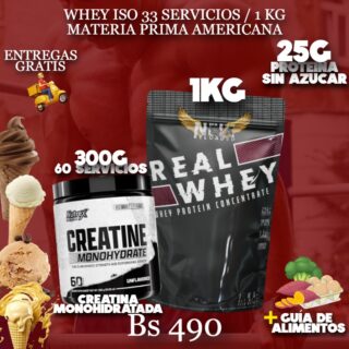 PROTEINA + CREATINA