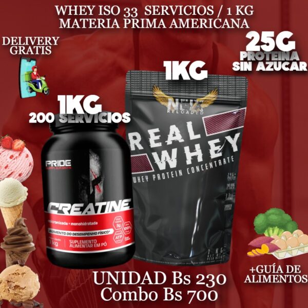PROTEINA + CREATINA