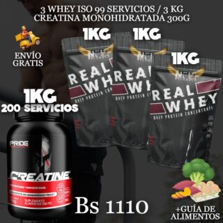 3KG PROTEINA + 1KG CREATINA
