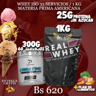 PROTEINA + CREATINA