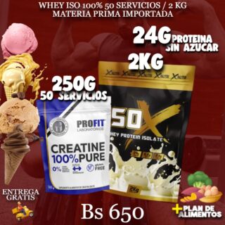 2KG PROTEINA + CREATINA