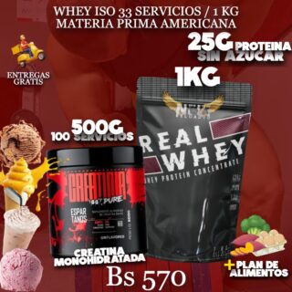 PROTEINA + CREATINA 500G