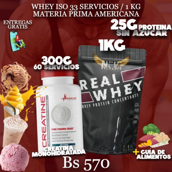 PROTEINA + CREATINA