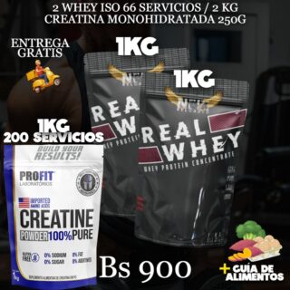 2 PROTEINA + CREATINA