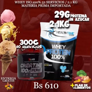2KG PROTEINA + CREATINA