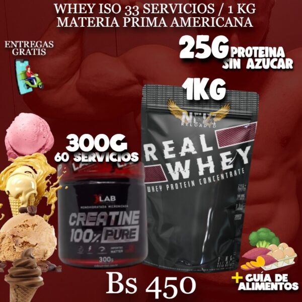 PROTEINA + CREATINA