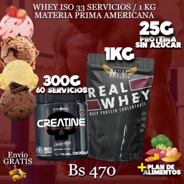 PROTEINA + CREATINA