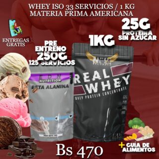 PROTEINA + PRE ENTRENO