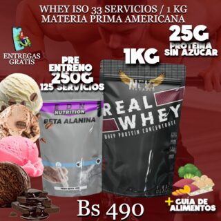 PROTEINA + PRE ENTRENO