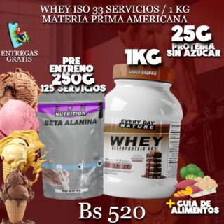 PROTEINA + PRE ENTRENO