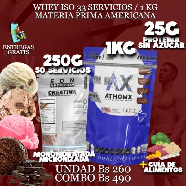 PROTEINA + CREATINA