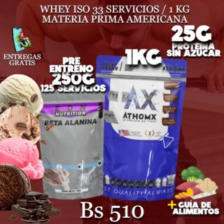PROTEINA + PRE ENTRENO