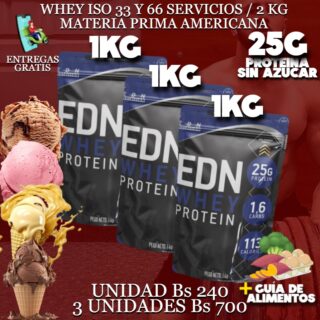 PROTEINA COMBO 3 KG / 99 SERVICIOS