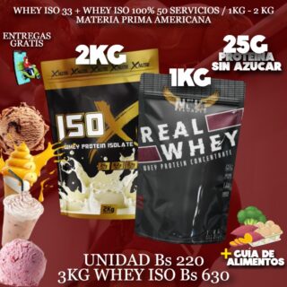 PROTEINA COMBO 3 KG / 83 SERVICIOS
