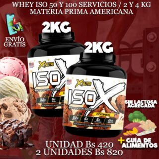 ISO XNUTRI 4 KG / 100 SERV