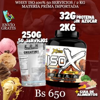 2KG PROTEINA + 250 G CREATINA