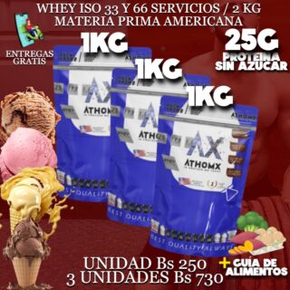 PROTEINA COMBO 3 KG / 99 SERVICIOS