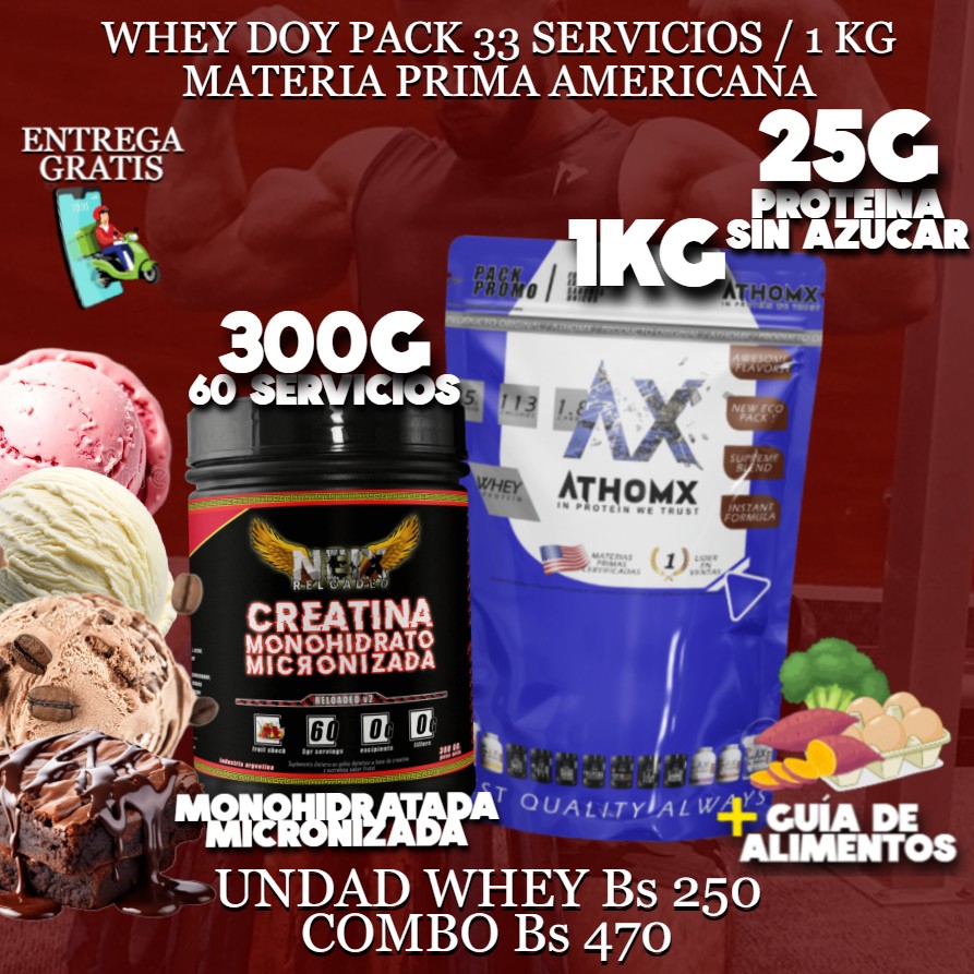 PROTEINA + CREATINA