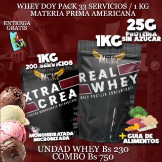 1KG PROTEINA + 1KG CREATINA