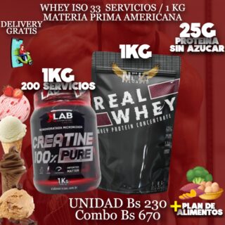 1KG PROTEINA + 1KG CREATINA