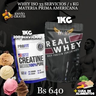 1KG PROTEINA + 1KG CREATINA