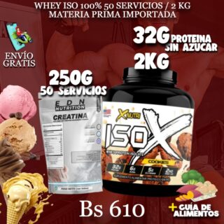 2KG PROTEINA + 250 G CREATINA