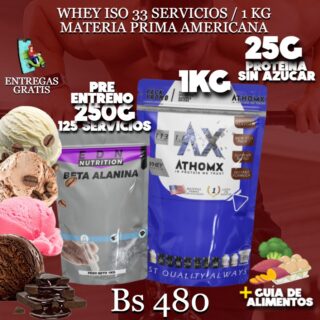 PROTEINA + PRE ENTRENO