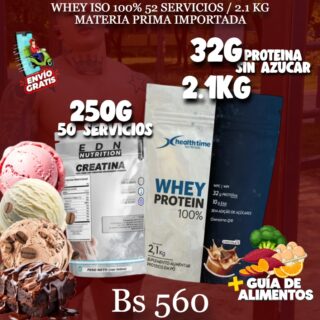 2KG PROTEINA + 250 G CREATINA
