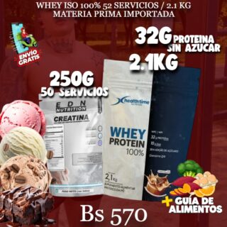 2KG PROTEINA + 250 G CREATINA