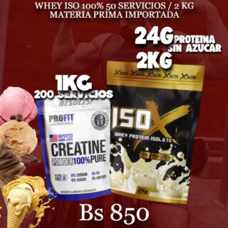 2KG PROTEINA + 1KG CREATINA