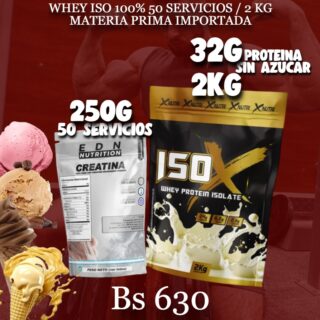 2KG PROTEINA + 250 G CREATINA