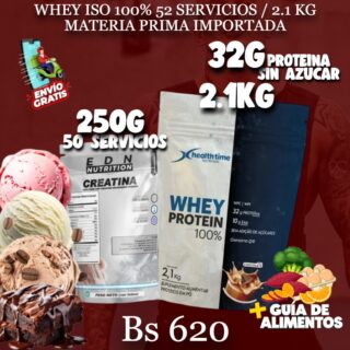 2KG PROTEINA + 250 G CREATINA