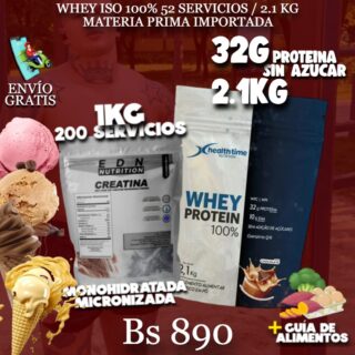 2KG PROTEINA + 1KG CREATINA