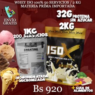 2KG PROTEINA + 1KG CREATINA