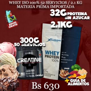 2KG PROTEINA + 300 G CREATINA