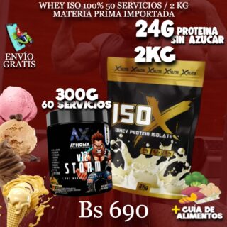 PROTEINA + PRE ENTRENO