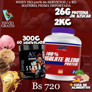 PROTEINA + PRE ENTRENO