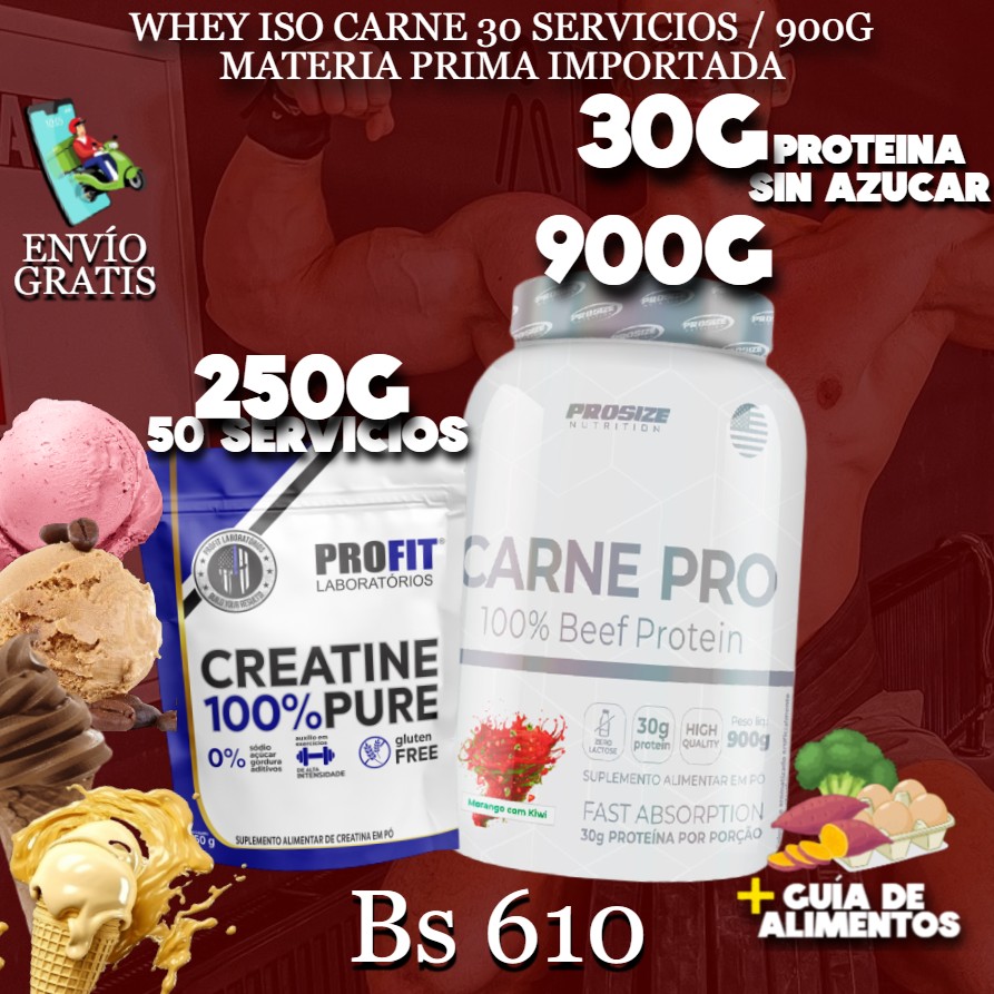 900G PROTEINA + 1KG CREATINA