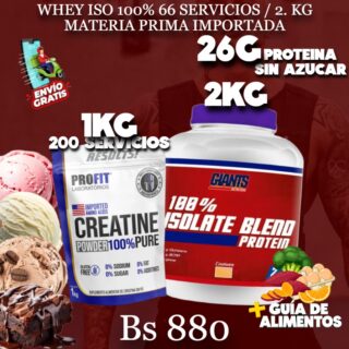 2KG PROTEINA + 1KG CREATINA