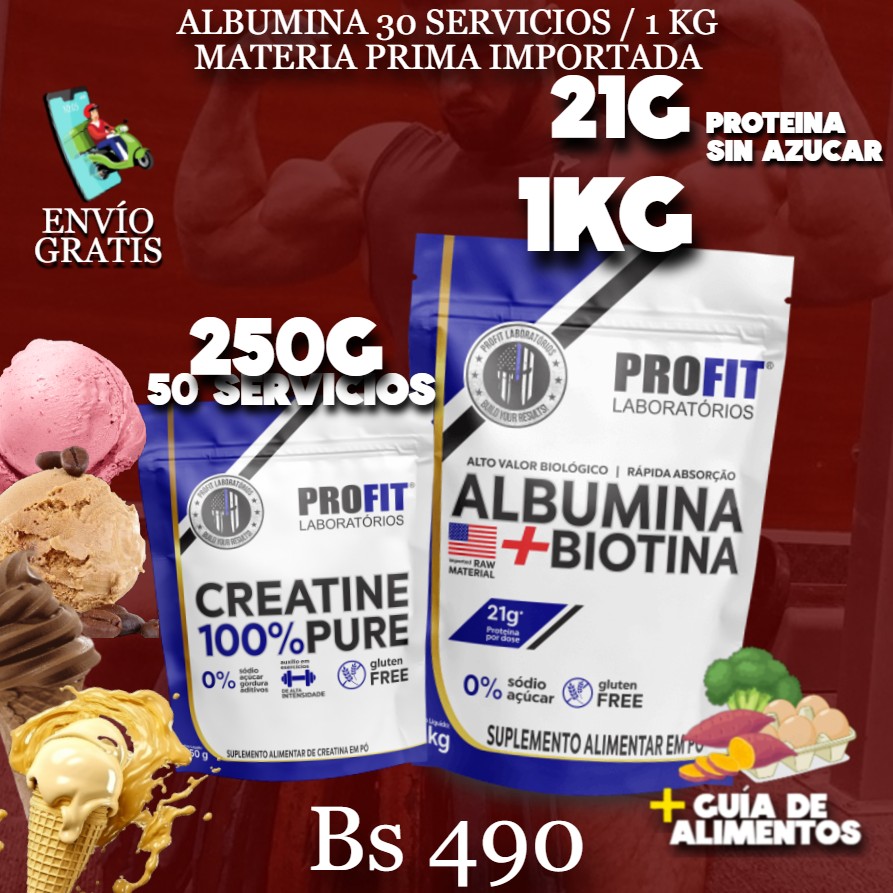 900G PROTEINA + 250G CREATINA